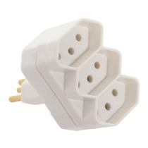 Plug T 10a 3 Polos 3 Saídas 1491 Nbr14136