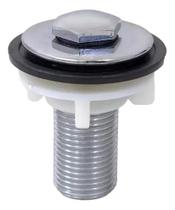 Plug Tampão Cromado Rosca 1/2 Com Saída Filtro