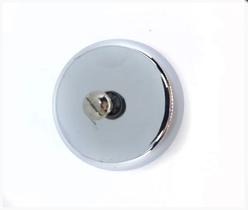 Plug tampao de ponto de agua parede c/ canopla metal cr 1/2 - MUNDIAL