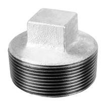 Plug tampão ferro galvanizado 3" - H Mech