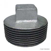 Plug Tampão Galvanizado Rosqueavel 3 X 3 Plug Tampão Galvanizado Rosqueavel 3 X 3