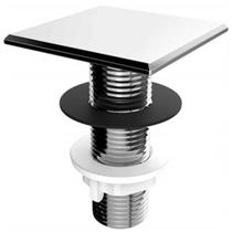 Plug tapa furo quadrado para bide lavatório misturador 5x5cm