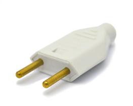 Plug Tomada 2P+T 90º 10A/250V Cinza - 8314190 - FAME Plug Tomada 2P+T 90º 10A/250V Cinza - 8314190 - FAME