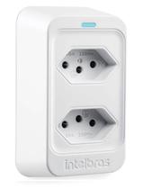 Plug Tomada Protetor Anti Surto Energia Intelbras Eps 302 Branco