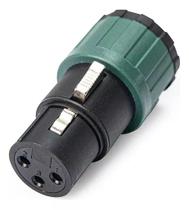 Plug Xlr Linha Fêmea Low Profile Giratório Lp3f Santo Angelo Plug Xlr Linha Fêmea Low Profile Giratório Lp3f Santo Angelo