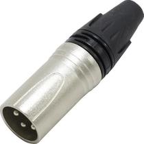 Plug Xlr Macho Cannon Mxt Metal C30Mn-3
