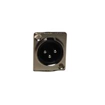 Plug XLR Macho Profissional MXT - Conexão Confíavel