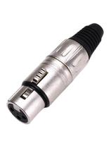 Plug Xlr Santo Angelo Canon Femea Niquel L3Fnn01 Plug Xlr Santo Angelo Canon Femea Niquel L3Fnn01