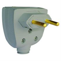 Plugue 2P 10 Ampères Cinza - 615870 - PIAL