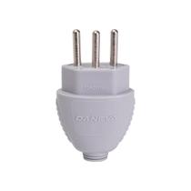 Plugue 2p+t 10a/250v Branco Plugue 2p+t 10a/250v Branco