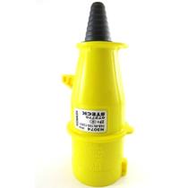 Plugue 2p+t 16a 110/130v Amarelo - N3074 - Steck
