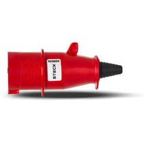 Plugue 2P+T 16a 380/440v Vermelho N3079 - Steck Plugue 2P+T 16a 380/440v Vermelho N3079 - Steck