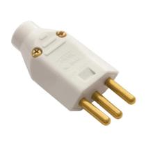 Plugue 2P+T Sobrepor Junção Macho Fame 20A/250V~ Cinza Plugue 2P+T Sobrepor Junção Macho Fame 20A/250V~ Cinza