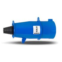 Plugue 3P+T 16a 200/250v Azul N4079 - Steck Plugue 3P+T 16a 200/250v Azul N4079 - Steck