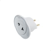 Plugue Adaptador 2P+T Cinza 10A OP 13 1501.122 - Radial Plugue Adaptador 2P+T Cinza 10A OP 13 1501.122 - Radial