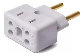 Plugue Adaptador De Tomada Bob Esponja 10a/20a 3/2pino