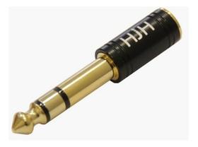 Plugue Adaptador J P2 X P10 St Banhado A Ouro Hj2036-2 Hjh