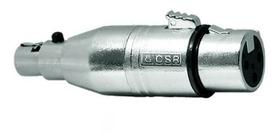 Plugue Adaptador Mini Xlr 3 Pinos Fêmea X Xlr Fêmea Csr 508x