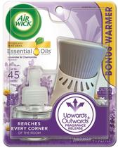 Plugue Air Wick em óleo perfumado, kit inicial, lavanda e camomila 1ct, óleos essenciais, purificador de ar, roxo