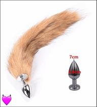 Plugue Anal Rabo de Raposa Fox Tail