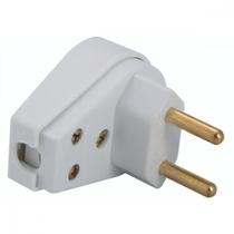 Plugue Angular 2P 250 V 20 A Tramontina Branco