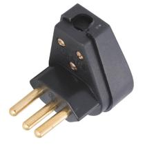 Plugue Angular 2P+T 20A 250V Antichama Preto 57401114 Tramontina Plugue Angular 2P+T 20A 250V Antichama Preto 57401114 Tramontina