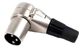 Plugue Canon Xlr 90g Regulavel Macho Metal Sk-cm3058 Skypix