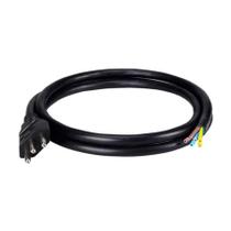 Plugue com rabicho 2P+T 20A 3X2.5 1,5MTS MARGIRIUS Plugue com rabicho 2P+T 20A 3X2.5 1,5MTS MARGIRIUS