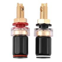 Plugue de banana PUSOKEI de 4 mm HiFi, plugues de banana, 2 peças de cobre Plugue de banana PUSOKEI de 4 mm HiFi, plugues de banana, 2 peças de cobre