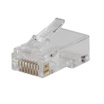 Plugue de dados modular Klein Tools VDV826-702 RJ45 CAT5E, pacote com 50