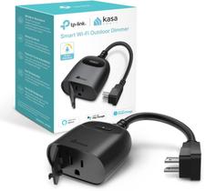 Plugue de dimmer inteligente externo Kasa KP405 para luzes de corda Plugue de dimmer inteligente externo Kasa KP405 para luzes de corda