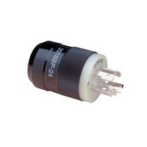 Plugue de motor elétrico Marinco 2018BP-24 4 fios 12/24V preto Plugue de motor elétrico Marinco 2018BP-24 4 fios 12/24V preto