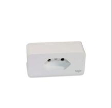 Plugue de Tomada Inteligente Wifi 10A Bivolt Branco - 48PLUGWIFI10