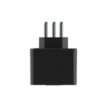 Plugue de tomada Protector 3 Pinos 10A QPP03B Preto Plugue de tomada Protector 3 Pinos 10A QPP03B Preto