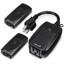 Plugue elétrico Fosmon Outdoor Indoor Remote Control 30m de alcance