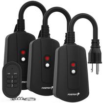 Plugue elétrico Fosmon Wireless Remote Control 30m de alcance