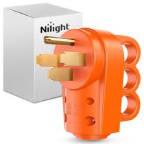 Plugue Elétrico Nilight NEMA 14-50P 50A 125/250V de Alta Resistência Plugue Elétrico Nilight NEMA 14-50P 50A 125/250V de Alta Resistência