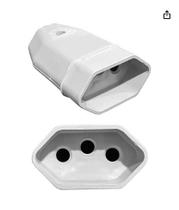 Plugue Fêmea 20A Pino Grosso Adaptador Extensão 2p t Bivolt REF: 2046CZ - PERLEX