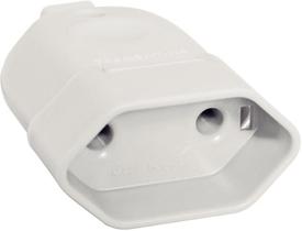 Plugue Fêmea 2P 10 A 250 V Tramontina Branco