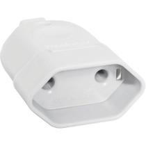 Plugue Fêmea 2p 10a 250v~ Cor Branco Tramontina