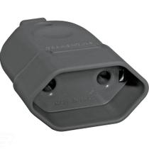 Plugue Fêmea 2p 250 V 10 A Tramontina Preto Tramontina