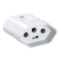 Plugue Fêmea 2p+t 20 A 250 V Tramontina Branco Tramontina