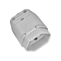 Plugue Femea 2P+T 20A 250v Cinza Romazi