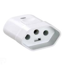 Plugue Fêmea 2p+t 250 V 10 A Tramontina Branco Tramontina