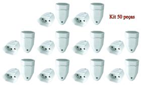Plugue Fêmea Branco 20a 3 Pólos Radial Kit com 50 pç