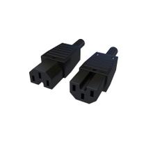 Plugue Fêmea Iec320 C15 - 10A - 250V 2P+T Plugue Fêmea Iec320 C15 - 10A - 250V 2P+T