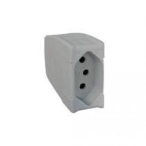 Plugue Fêmea Prolongador 10A Cinza - Pial Legrand