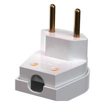 Plugue Forte 90º 2P 10A/250Vca Branco mec-tronic Plugue Forte 90º 2P 10A/250Vca Branco mec-tronic