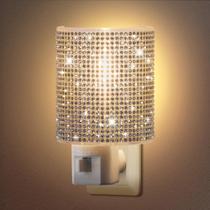 Plugue giratório de 360 da Night Light ElectricWise Crystal Decoration