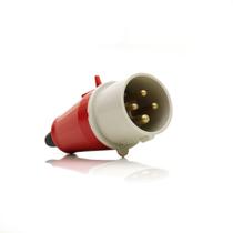 Plugue industrial 3p+t 32a 380/440v strahl - 4276/bc